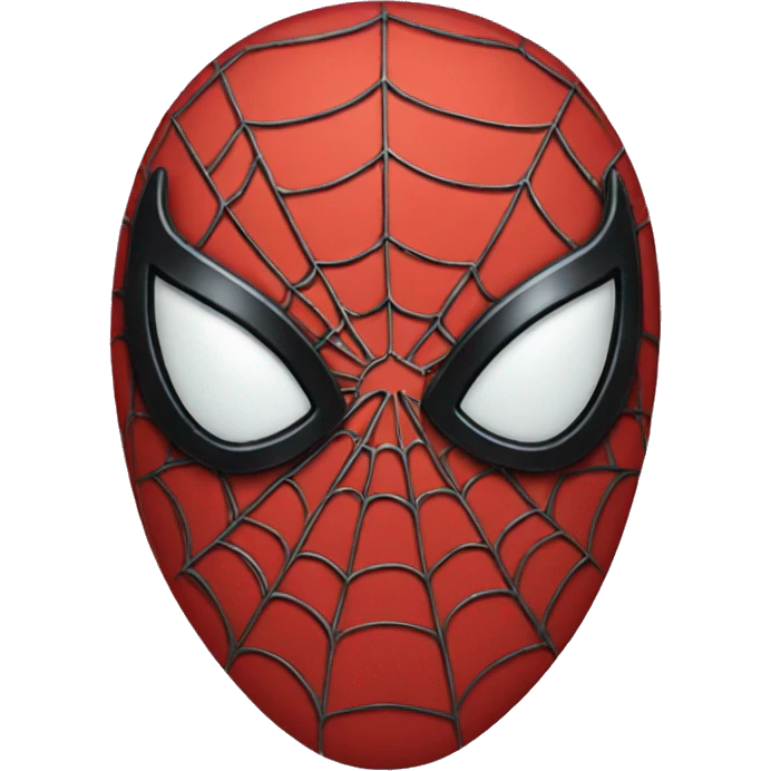 Spiderman mask emoji