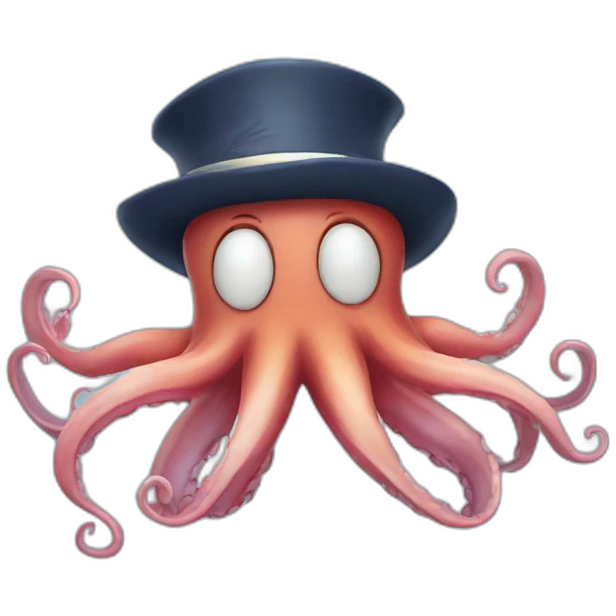 squid doing salute emoji