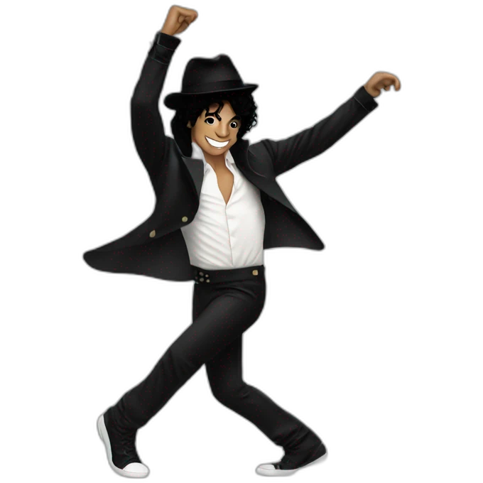 Michael jackson dancing emoji