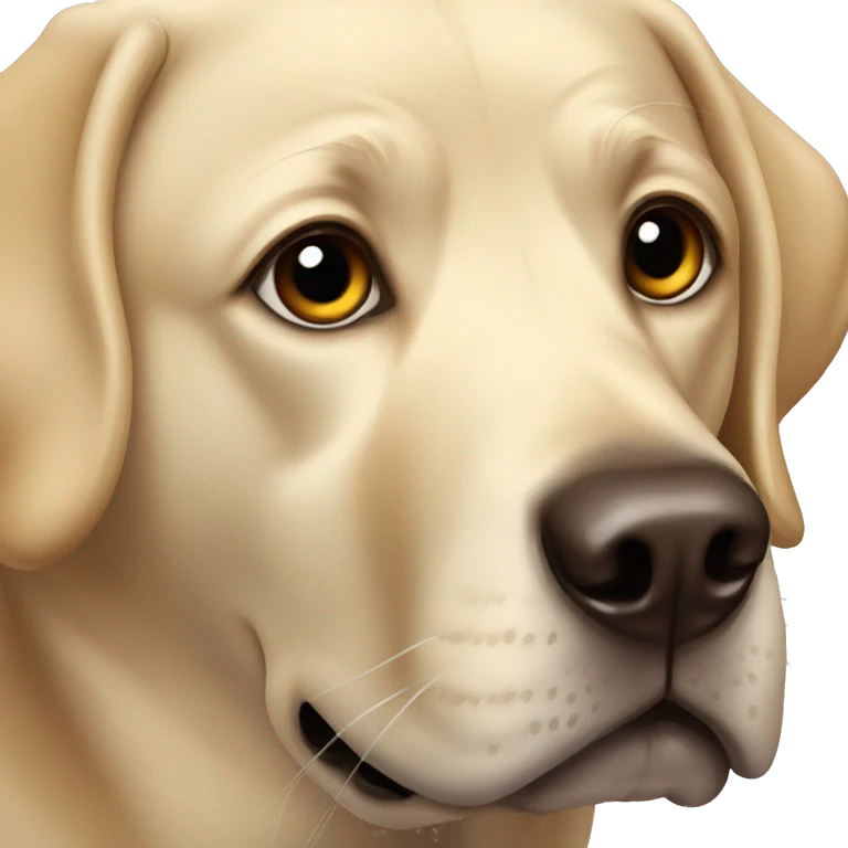 dog labrador  emoji