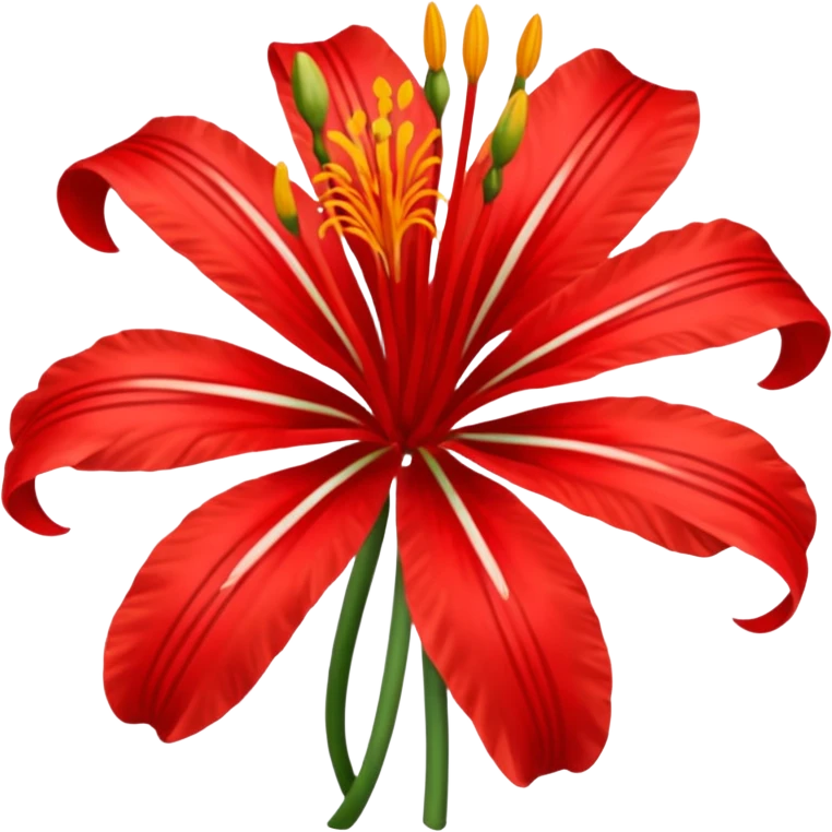 Quiero un emoji lindo para mí novia de la flor lycoris radiata emoji