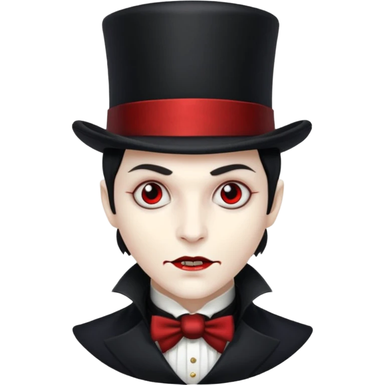 vampire with hat emoji