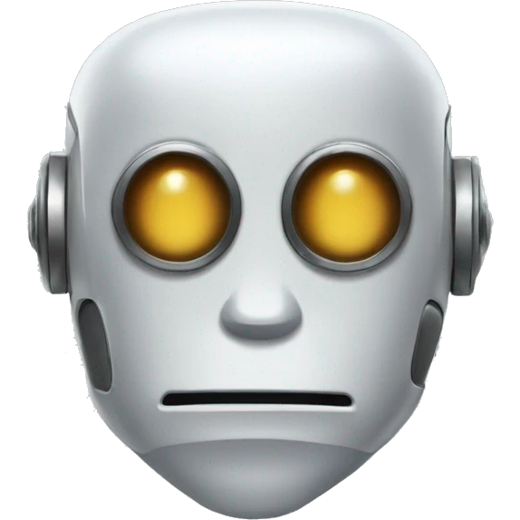 a poomoji robot emoji