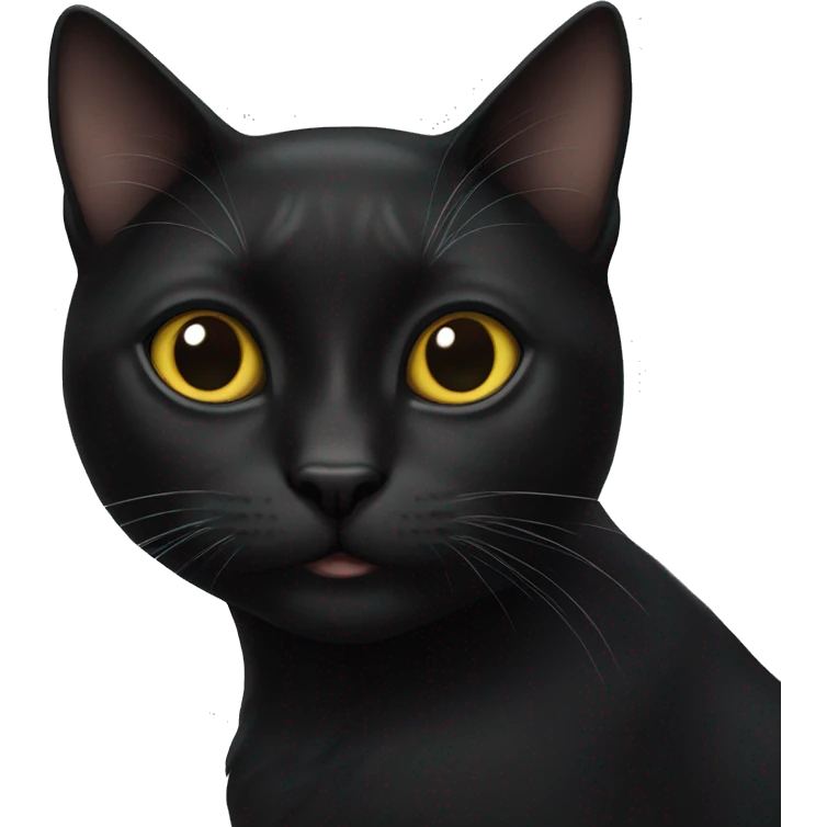 Black cat emoji