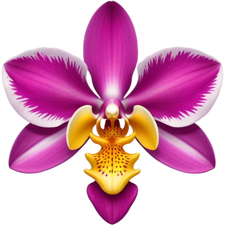 Orquídea emoji