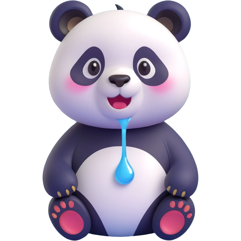 crying panda emoji