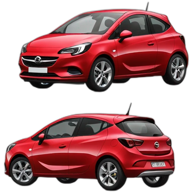 red opel corsa 2021 emoji