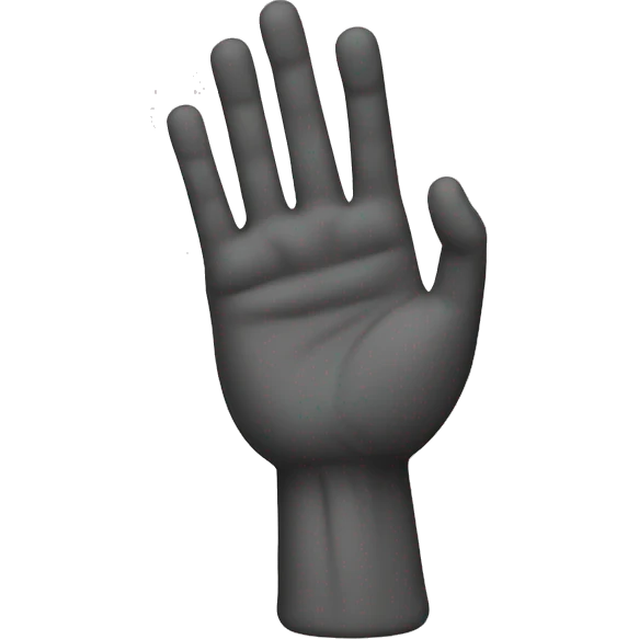 Arm with cast emoji
