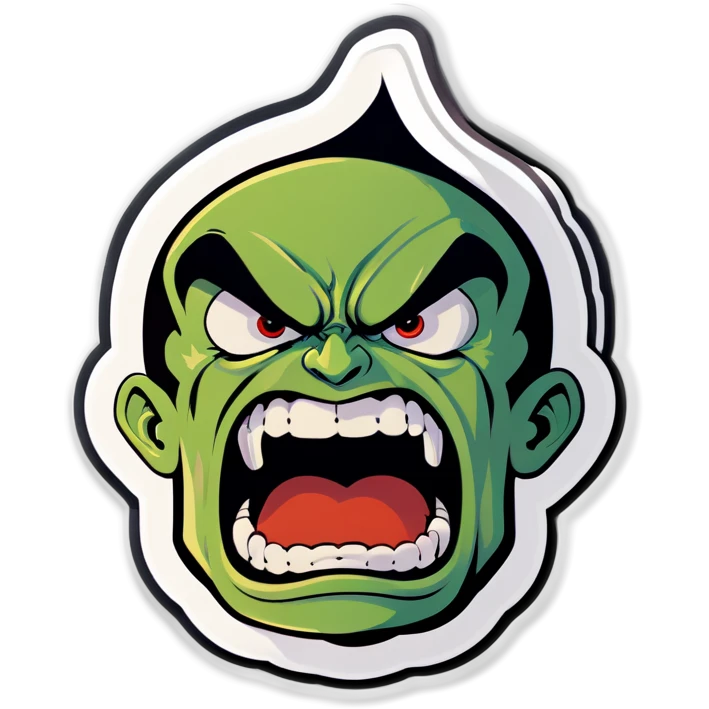 Anger emoji