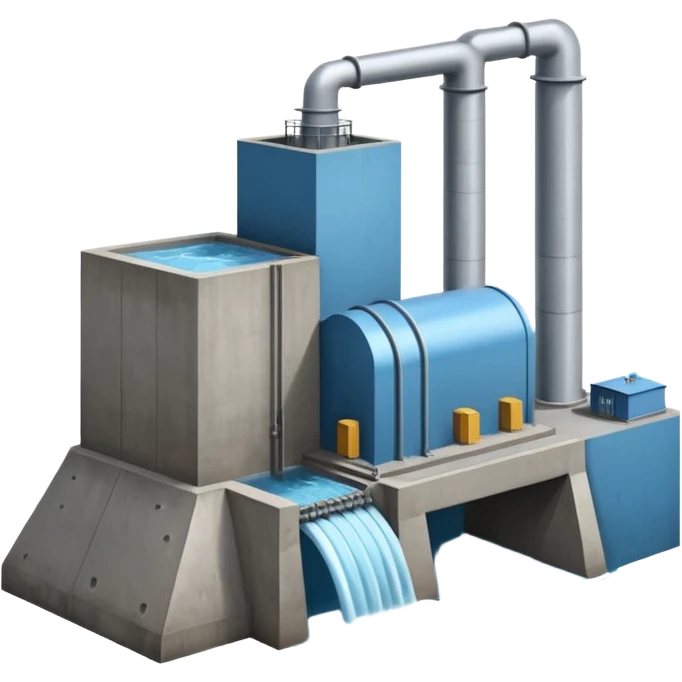 hydroelectric power station emoji