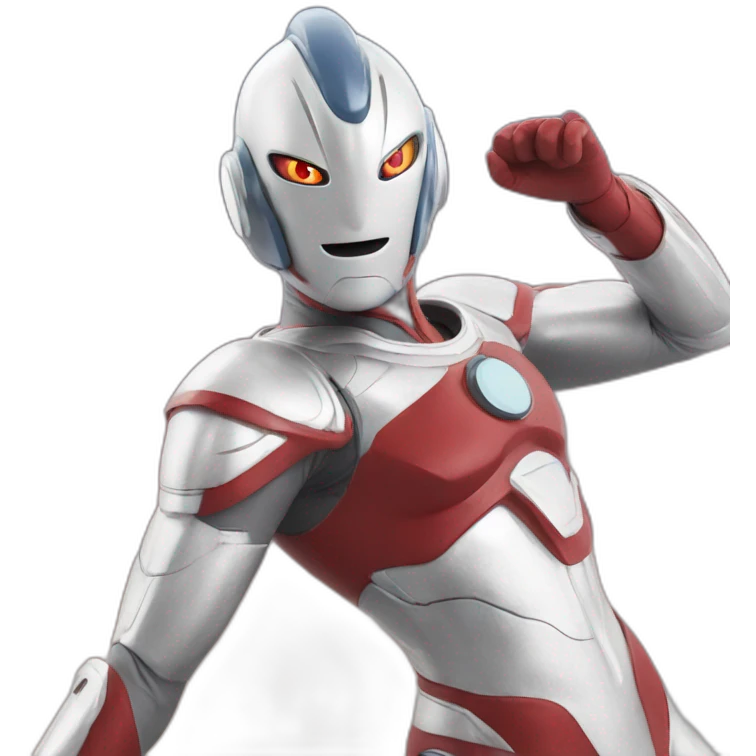 Ultraman dancing emoji