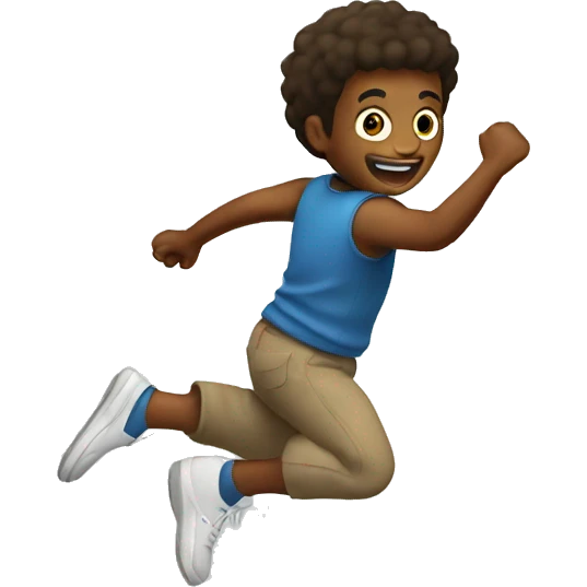 Jumping emoji