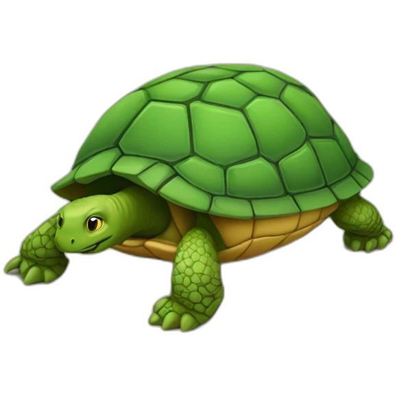 Chat sur tortue emoji
