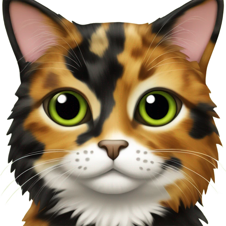 Tortoishell cat emoji