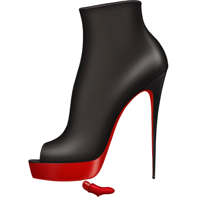 louboutin heels emoji