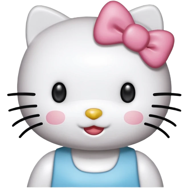 Hello kitty emoji