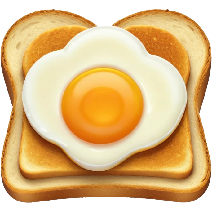 Egg toast emoji
