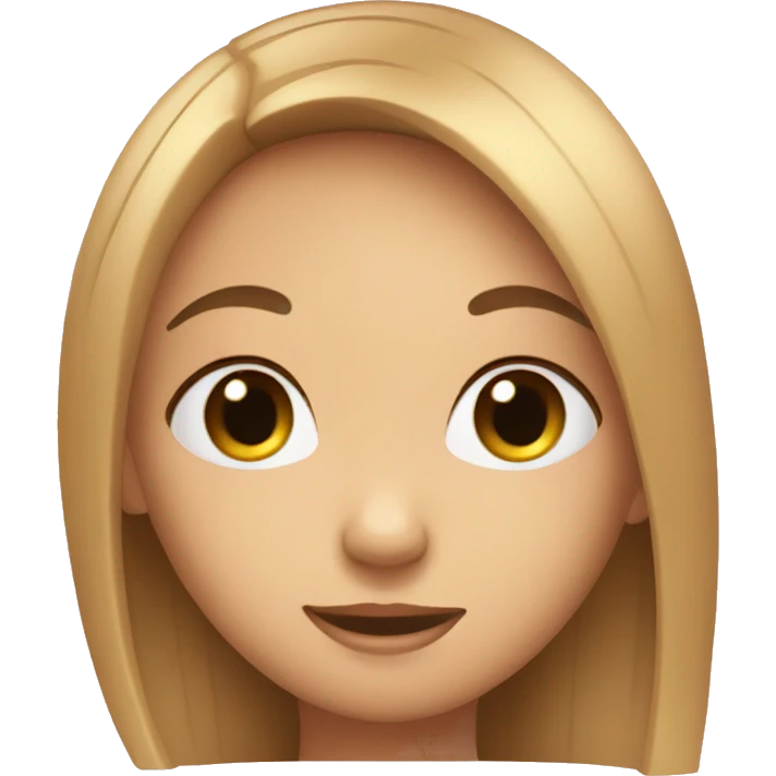 A girl is blushing and hiding face emoji