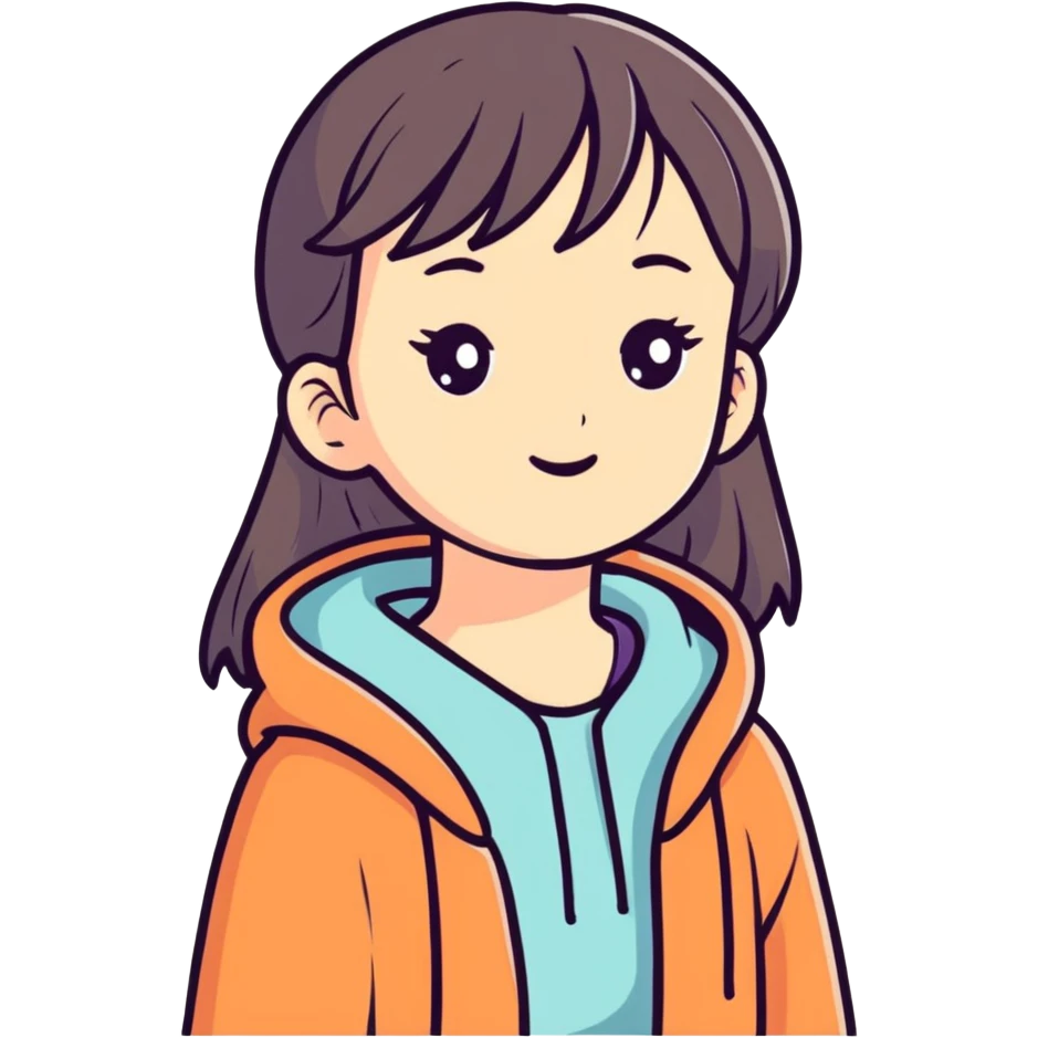 A girl in ice age  emoji