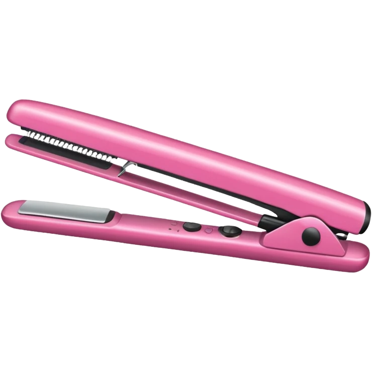hair straightener emoji