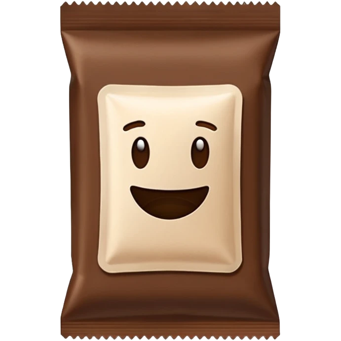 rectangular coffee sachet emoji