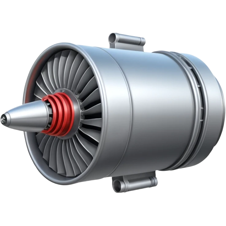 Generate a jet engine for the Russian drone "Geranium-3" emoji