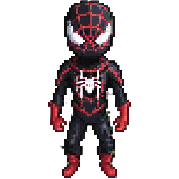 Miles Morales Spider-Man emoji