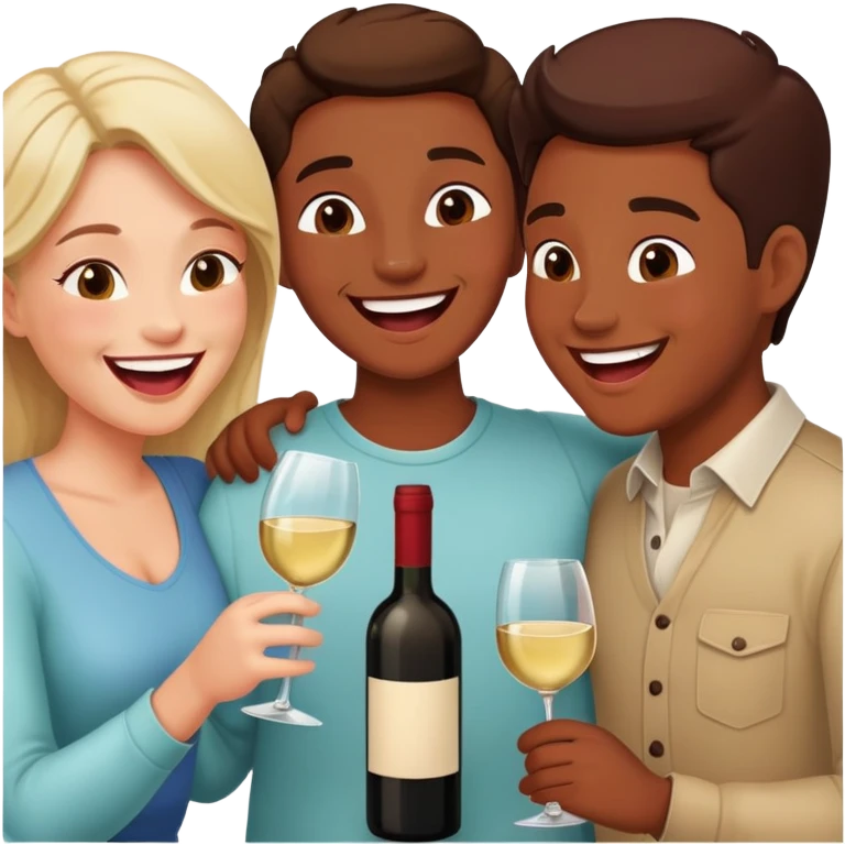 intimate moments with friends emoji