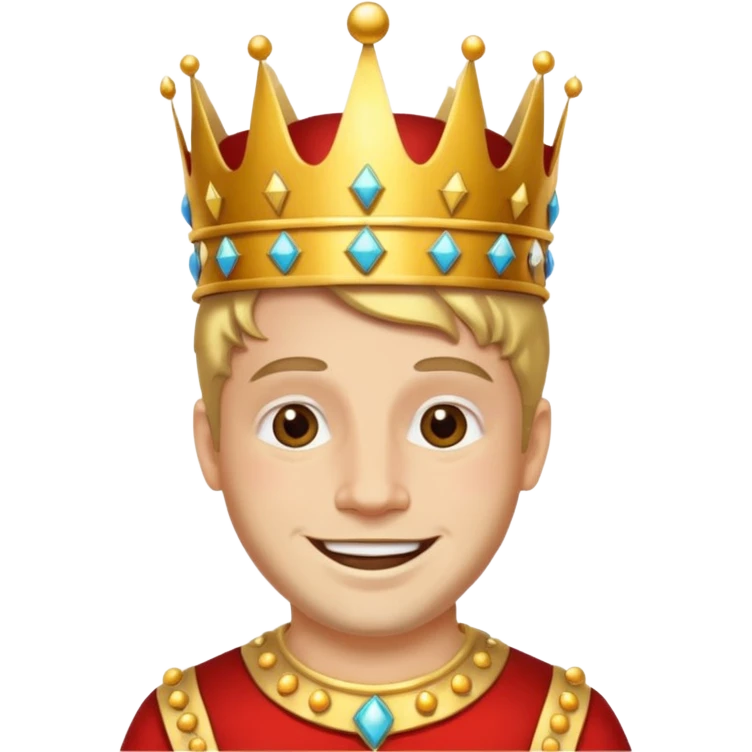 circus man with crown emoji