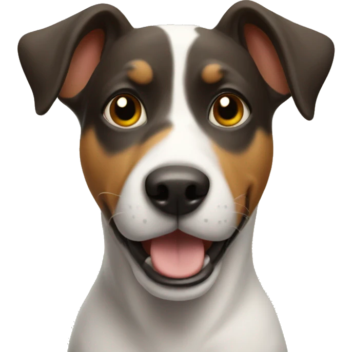 A dog in a coun emoji