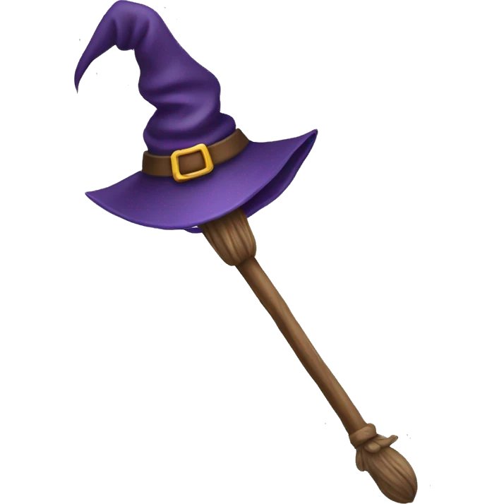 witch wand emoji