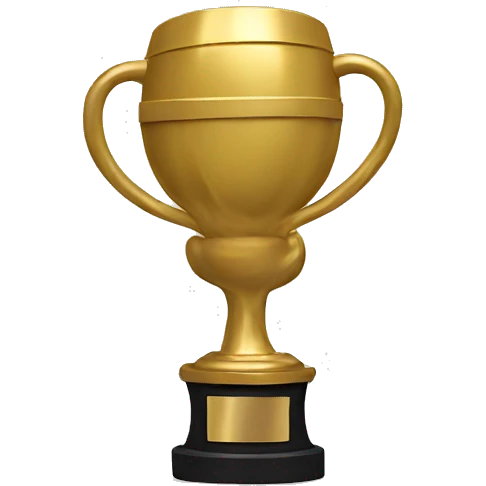 Boxing trophy emoji