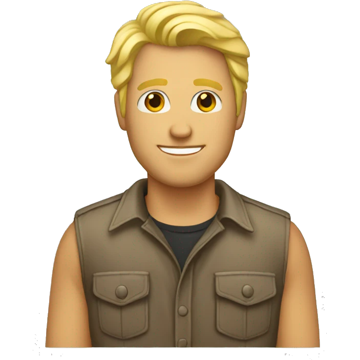 blonde texas man emoji