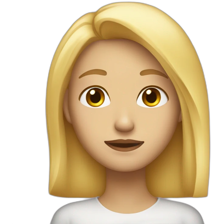 blonde-haired-girl-the-distrustful-face-the-sign-with-the-thoughts-What? emoji