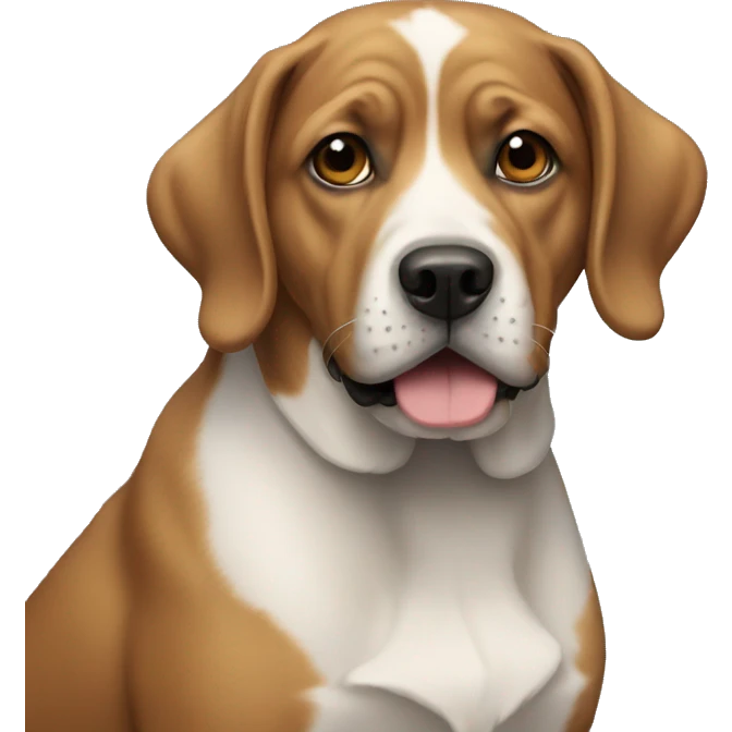 a dog emoji