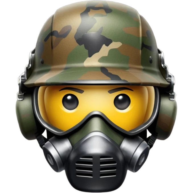 Üstünde (PUBG)yazan bir kask yap. emoji