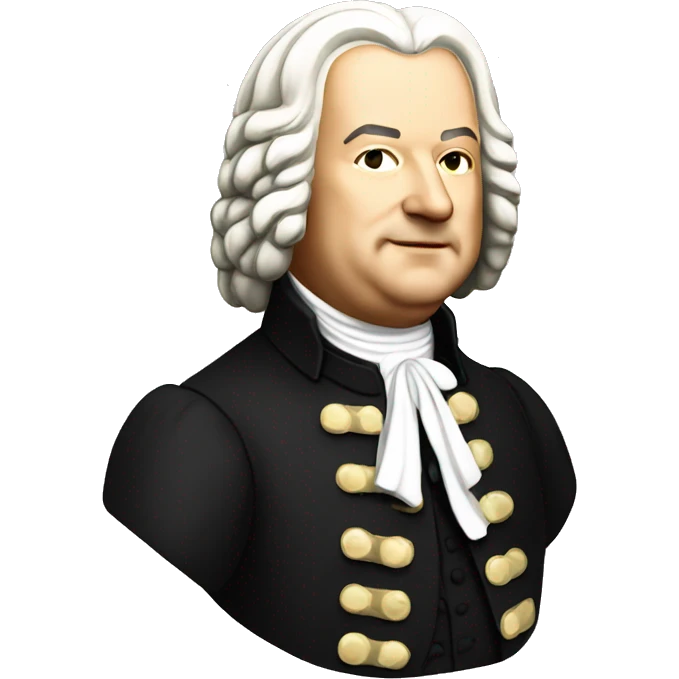 johann sebastian bach standing emoji