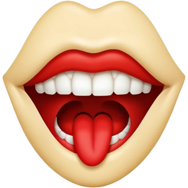 wold mouth emoji