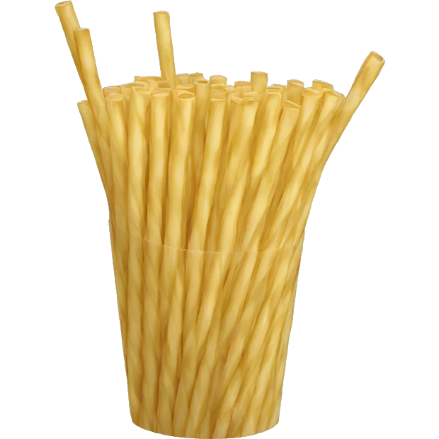straw emoji