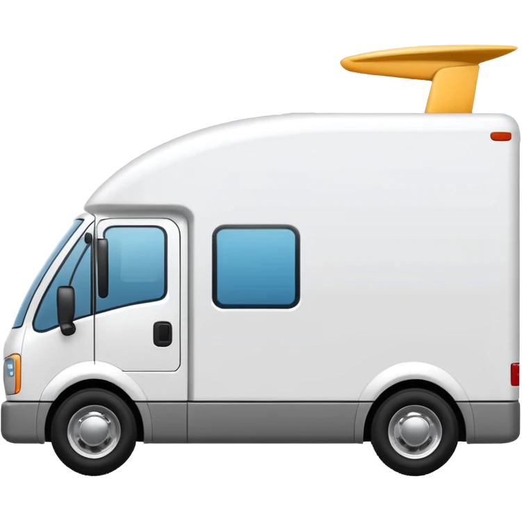 modern delivery truck emoji