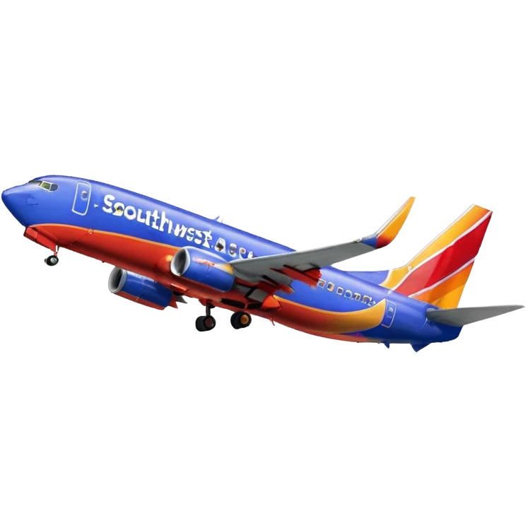Southwest Airlines Boeing 737-800 (Heart One livery) emoji