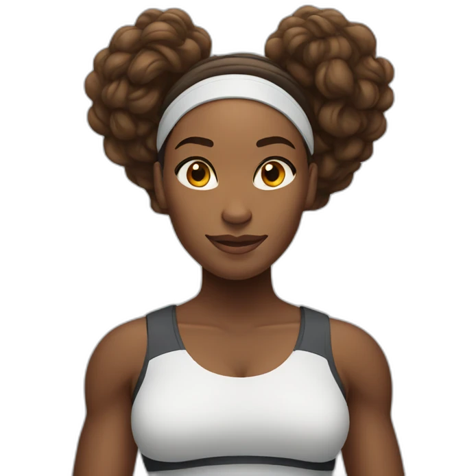 Serena Williams emoji