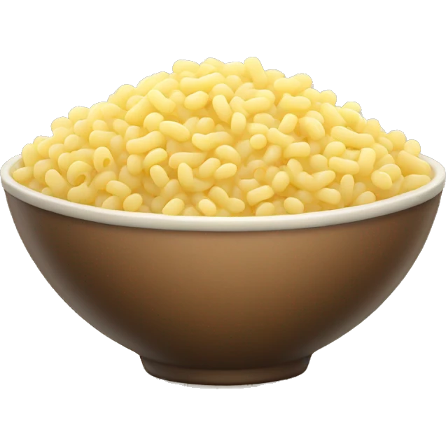 Bowl of Pastina emoji
