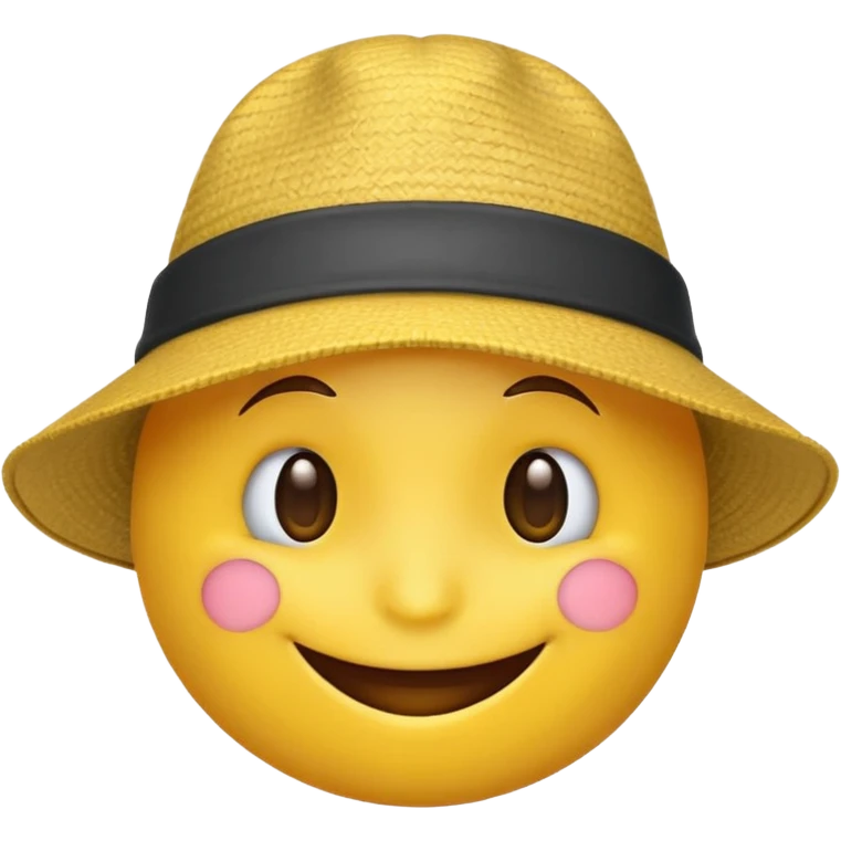 Şapkalı emoji emoji