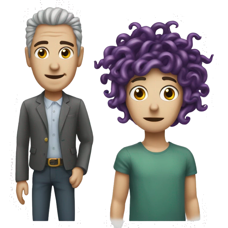 caballito de mar y medusa emoji