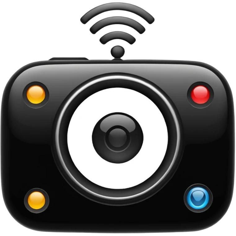 cámara wifi emoji