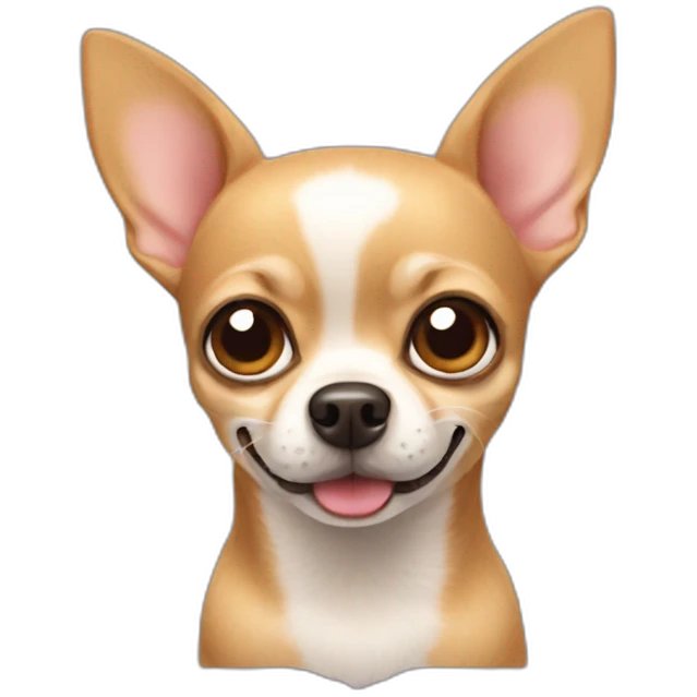 chihuahua like mochi emoji