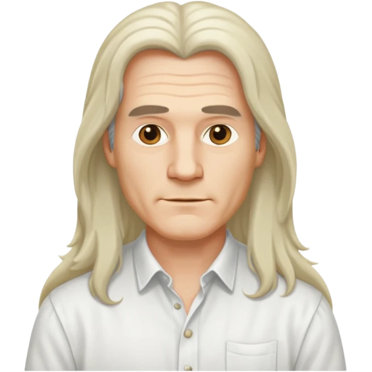 A man White middle long middle pa emoji