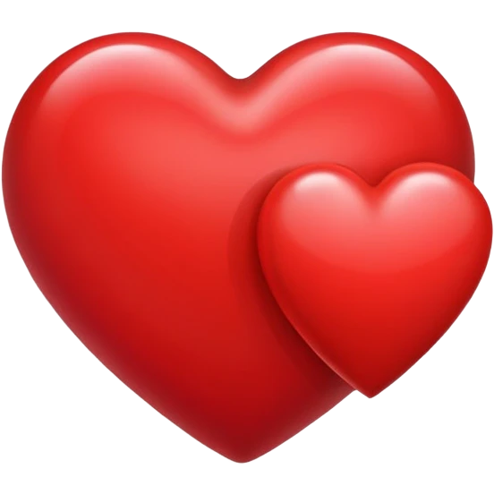 red heart emoji