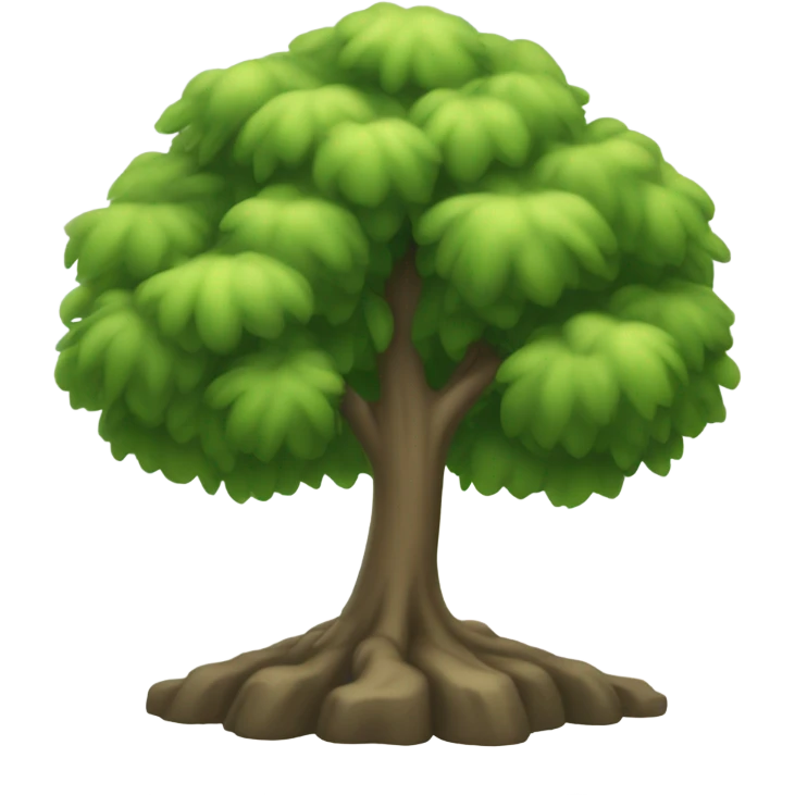 simple tree emoji